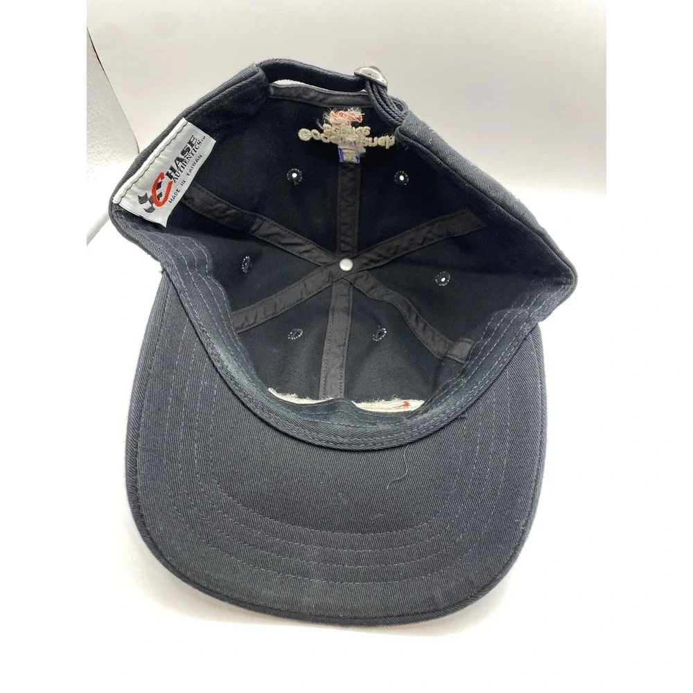 Vintage Dale‎ Earnhardt #3 NASCAR Hat Cap Chase Authentics Black Strapback